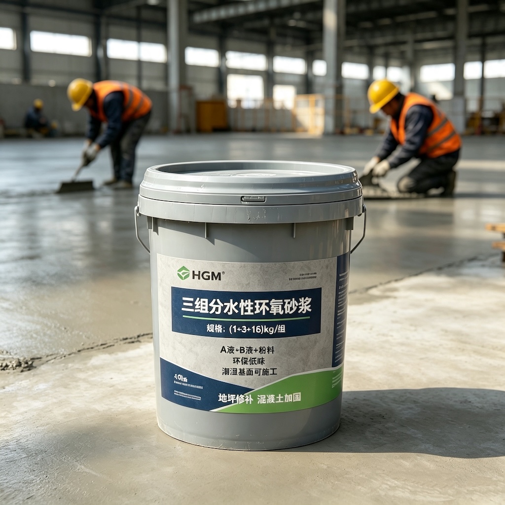 罗庄三组份水性环氧砂浆